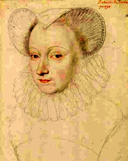 Anne de Beauvilliers - portrait par François Clouet
